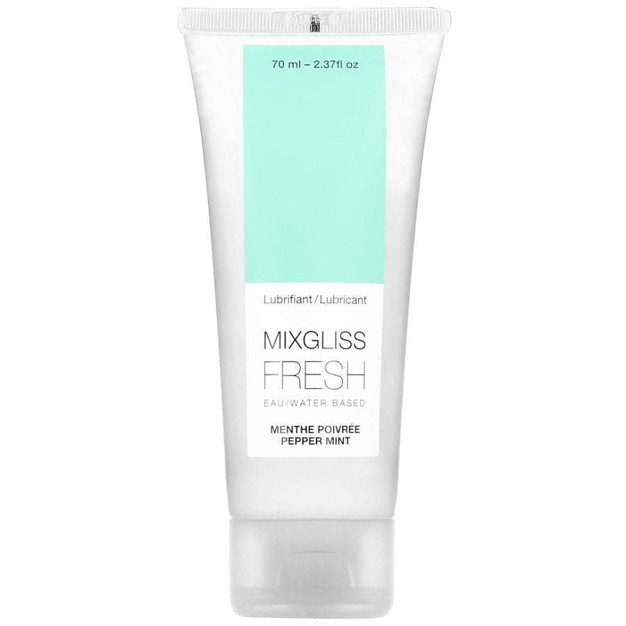 Lubrificante a base acqua effetto freddo gusto menta 70 ml di Mixgliss