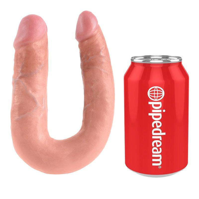 Sex toy a forma di u medio doppio Trouble flesh