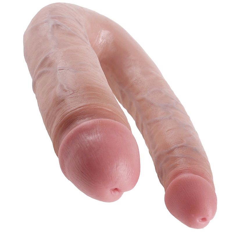 Sex toy a forma di u grande doppio Trouble flesh, immagine 4