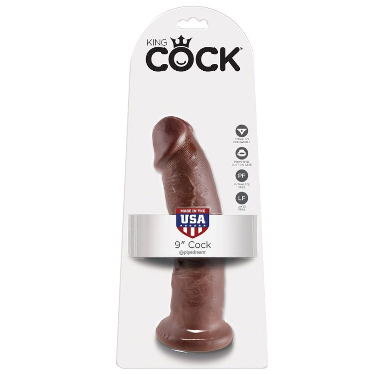 Dildo 9 marrone 22.9 cm, immagine 2