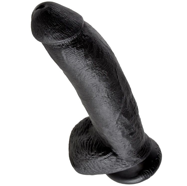 Dildo nero con sfere 22.9 cm, immagine 3