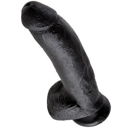 Dildo nero con sfere 22.9 cm, immagine 3