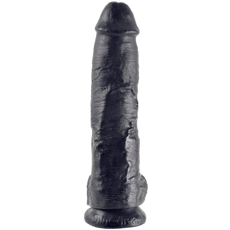 Dildo nero con sfere 25.4 cm, immagine 2