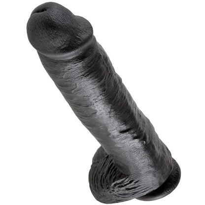 Dildo nero con sfere 28 cm, immagine 2