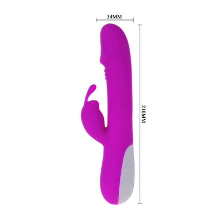 Vibratore Flirtazione Robert con stimolatore clitoride di Pretty Love, immagine 4