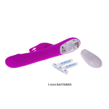 Vibratore Flirtazione Robert con stimolatore clitoride di Pretty Love, immagine 5