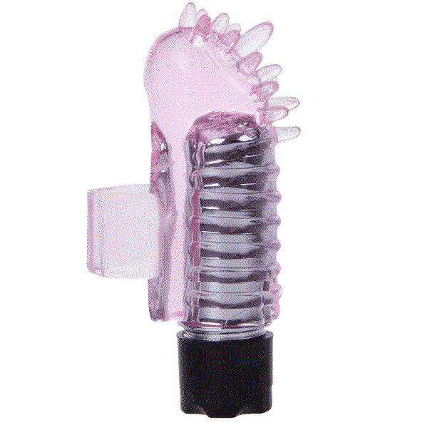Mini vibratore a dita in silicone di Baile, immagine 2