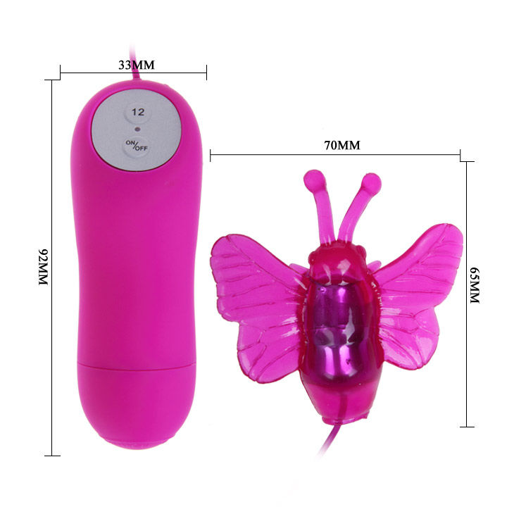 Vibratore stimolatore farfalla Sveglio segreto 12v di Baile, immagine 5