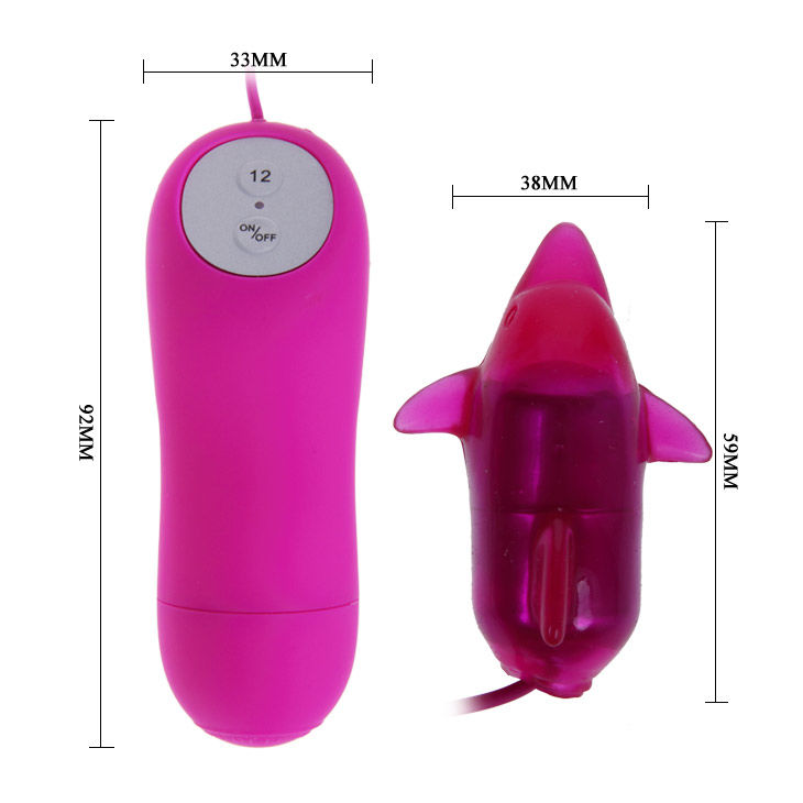 Vibratore Simpatico Dolfin segreto 12v di Baile, immagine 5