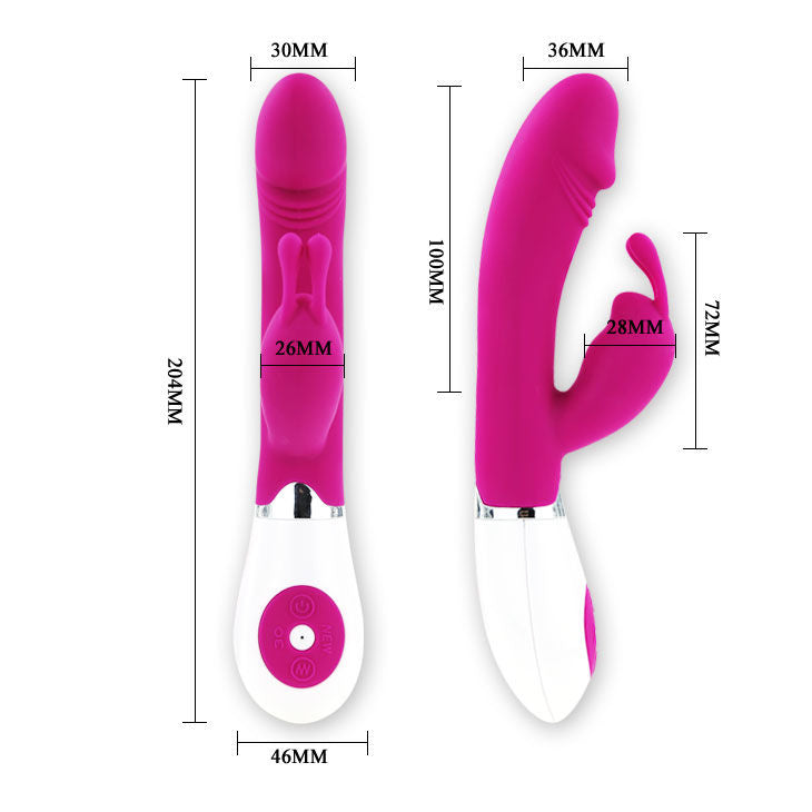 Vibratore Flirtante con Gene coniglio di Pretty Love, immagine 6