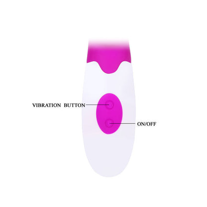 Vibratore Flirtation Alvis con stimolatore del clitoride di Pretty Love, immagine 7