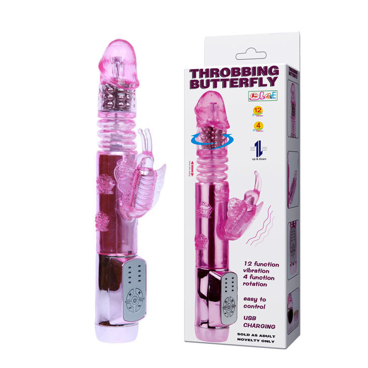 Vibratore rabbit Us farfalla pulsante di Baile, immagine 3
