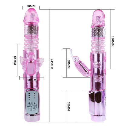 Vibratore rabbit Us farfalla pulsante di Baile, immagine 8