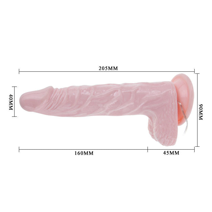 Dildo realistico super Rota dong 20.5 cm di Baile, immagine 5