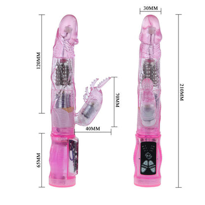Vibratore rabbit mini amante intimo lilla di Baile, immagine 4