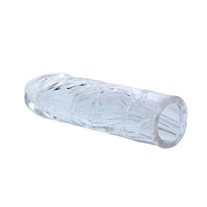 Copertura lilla per pene in silicone adattabile 13 cm di Baile, immagine 4