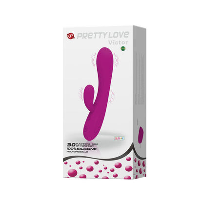 Vibratore Smart Victor con stimolatore clitoride di Pretty Love, immagine 10