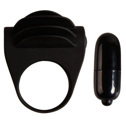 Anello vibratore nero Chester di Pretty Love