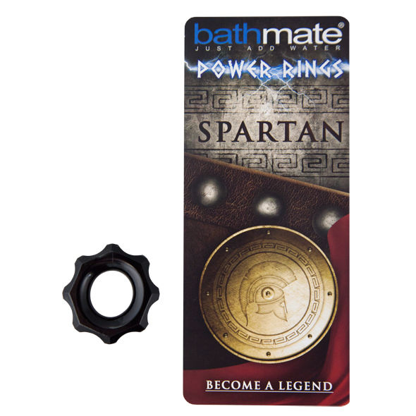 Anello per pene nero Spartan di Bathmate, immagine 2