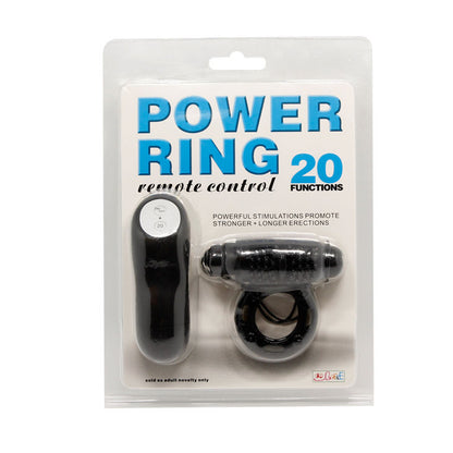Ovetto vibrante telecomando ring nero 20v di Baile, immagine 7