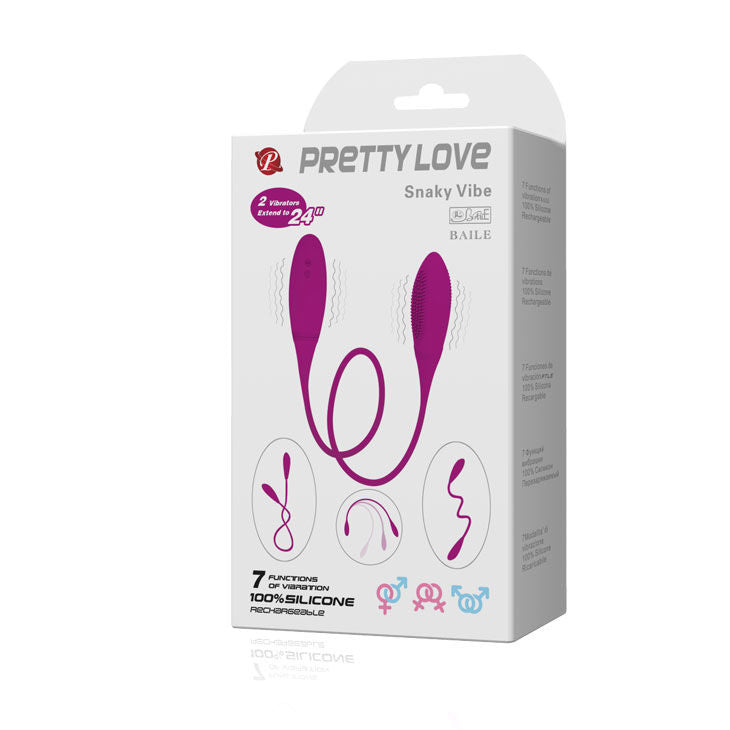 Vibratore Snaky deluxe 7 v di Pretty Love, immagine 9