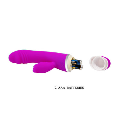 Vibratore con coniglio Flirtazione David di Pretty Love, immagine 7