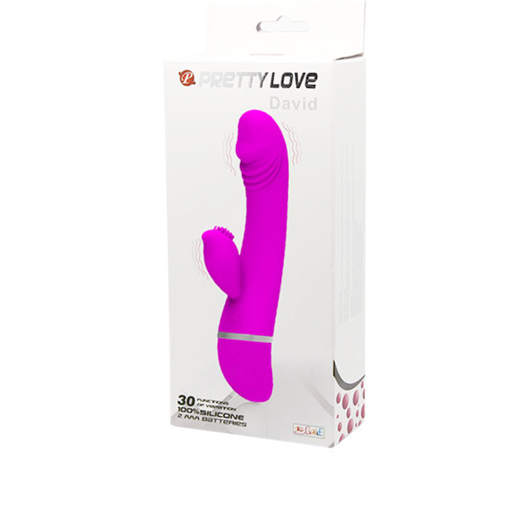 Vibratore con coniglio Flirtazione David di Pretty Love, immagine 8