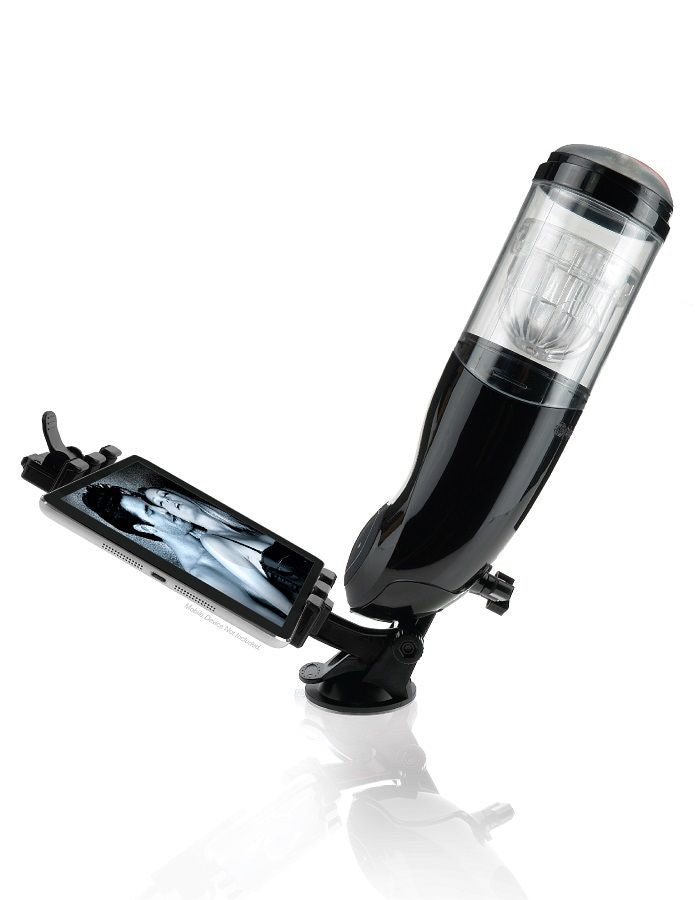 Masturbatore maschile USB pdx mega bator ano nero, immagine 3