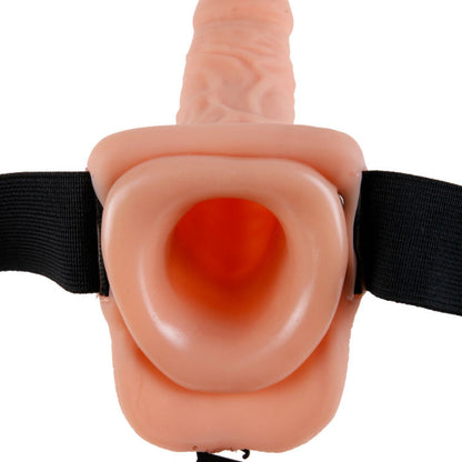 Strap-on con sfere Series 9 hollow 22.9cm carne di Fetish Fantasy Series, immagine 3