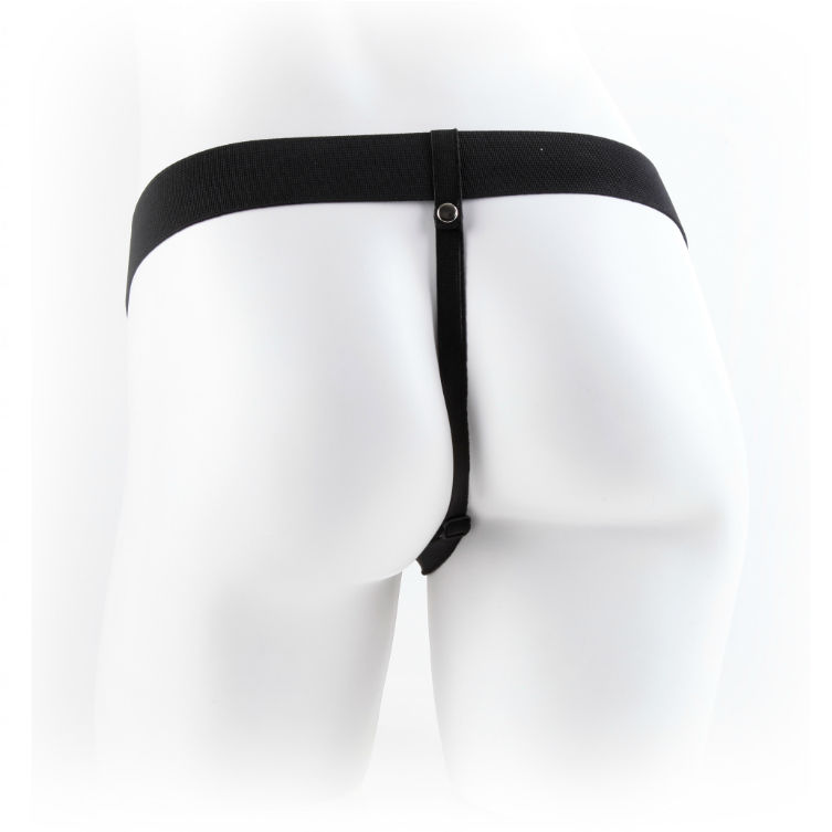 Strap-on vibrante con sfere Series 11 hollow 27.9cm carne di Fetish Fantasy Series
