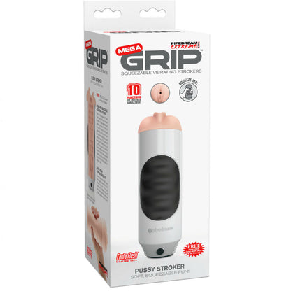 Vibratore masturbatore vagina pipedream mega grip, immagine 2