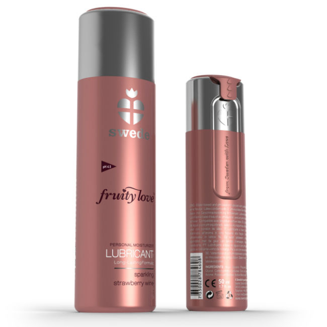 Lubrificante Fruity love fragola fragola vino 50 ml di Swede