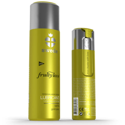 Lubrificante Fruity love vaniglia gold pera 100 ml di Swede