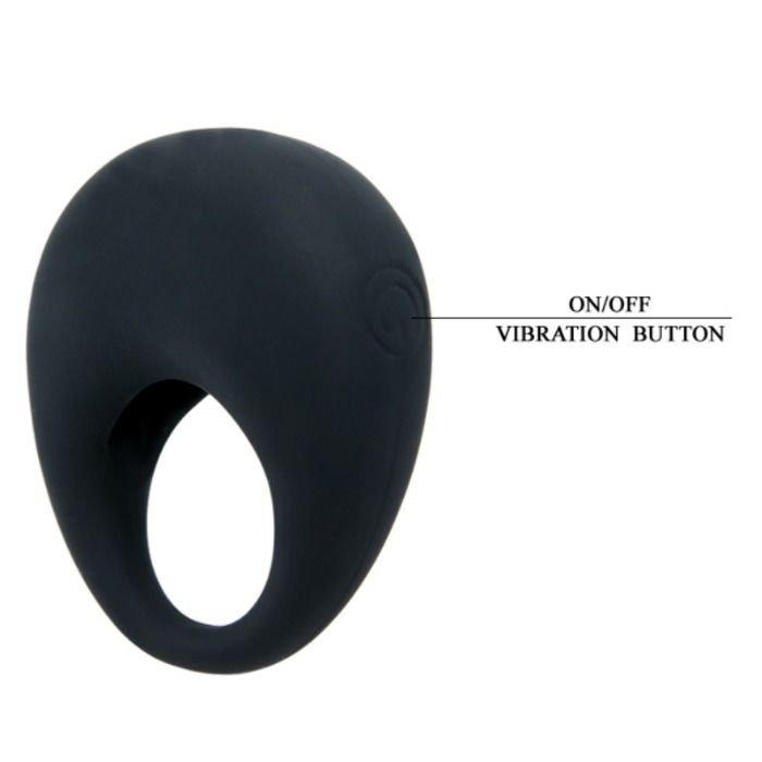 Anello Trap vibratore nero di Pretty Love, immagine 6