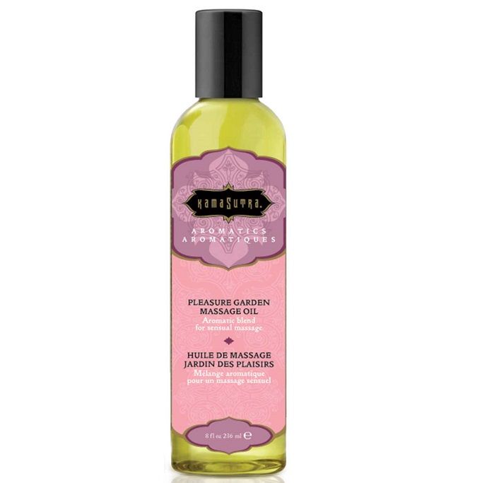 Olio da massaggio giardino del piacere 236ml di Kamasutra