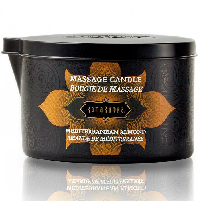 Candela da massaggio alla mandorla Mediterranea 170gr di Kamasutra