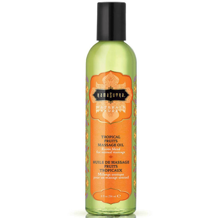 Olio da massaggio Naturals frutta tropicale 236ml di Kamasutra