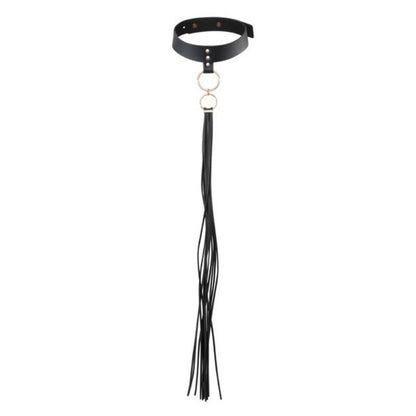 Accessorio sexy maze girocollo con Nappine nero di Bijoux Indiscrets