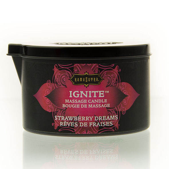 Candela da massaggio strawberry Dreams 170 gr di Kamasutra
