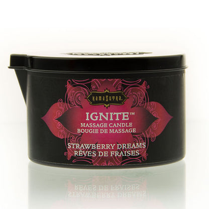 Candela da massaggio strawberry Dreams 170 gr di Kamasutra