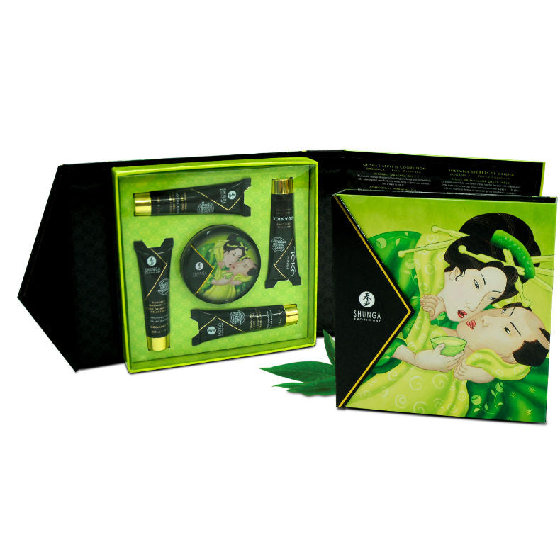 Kit tè verde biologico Geisha segreto di Shunga, immagine 2