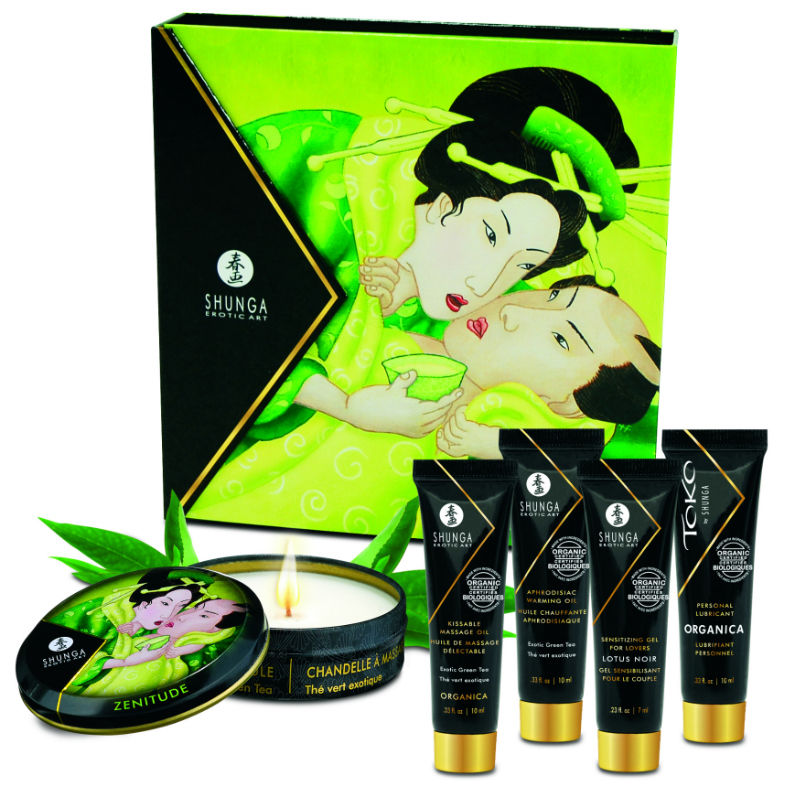 Kit tè verde biologico Geisha segreto di Shunga, immagine 3