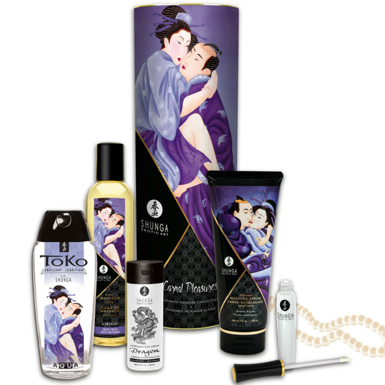 Kit collezione piaceri Carnali di Shunga