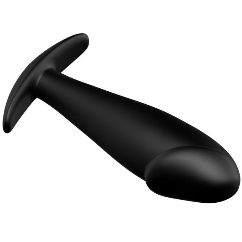 Plug anale in silicone per pene nero di Pretty Love, immagine 4