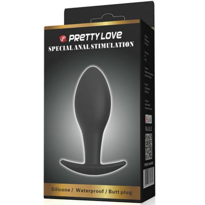 Plug anale Ancorante in silicone 8.5 cm nero di Pretty Love, immagine 6