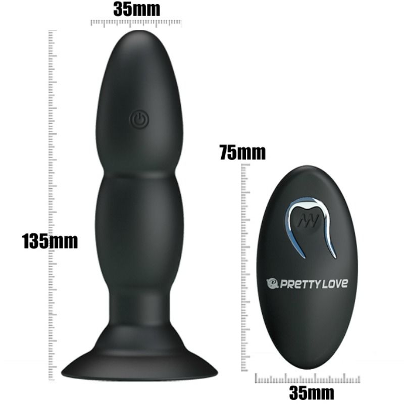 Vibratore Spina e rotazione tramite telecomando di Pretty Love, immagine 6