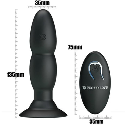 Vibratore Spina e rotazione tramite telecomando di Pretty Love, immagine 6