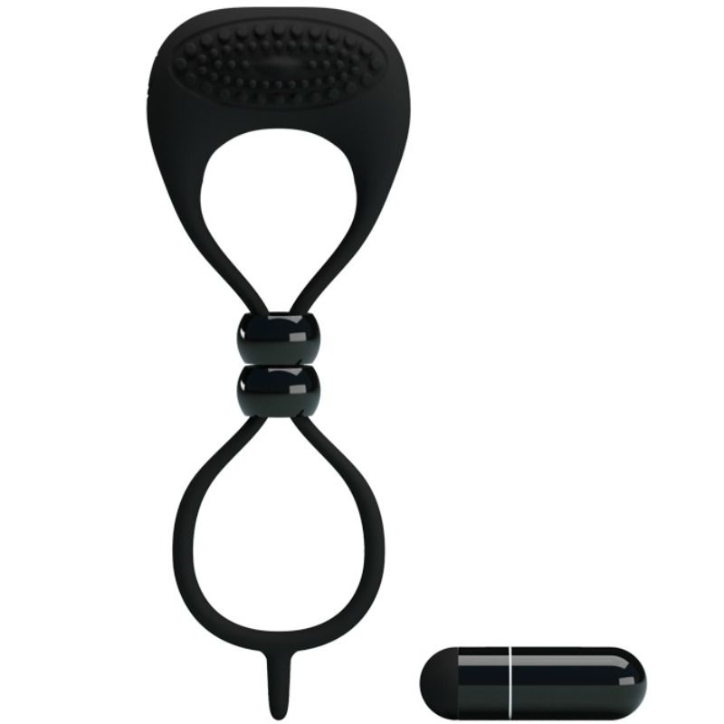 Anello doppio per pene e testicoli di Pretty Love