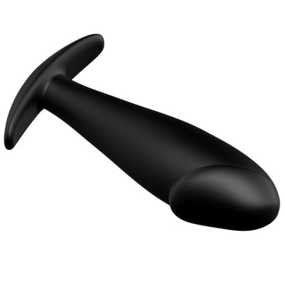 Plug anale in silicone forma del pene e 12 modalità di vibrazione nero di Pretty Love, immagine 8