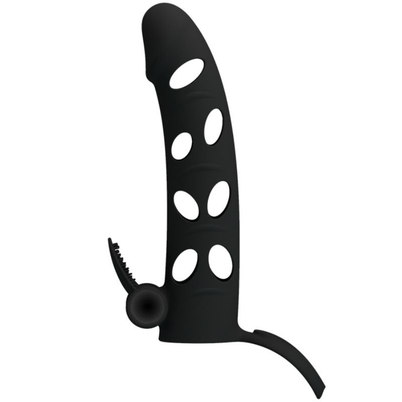 Copertura in silicone con vibrazione 15.2 cm di Pretty Love, immagine 2